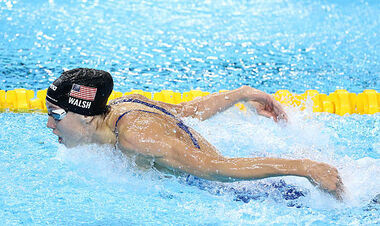 ВИДЕО. Американка установила мировой рекорд на 50-метровке баттерфляем