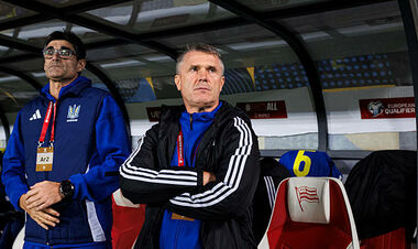 Ребров сообщил, что сказал игрокам Украины в перерыве матча с Азербайджаном