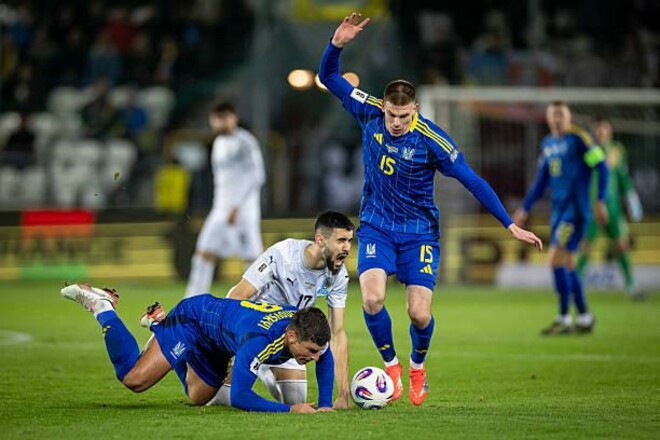 ВИДЕО. Как сборная Украины пропустила гол в раздевалку от Азербайджана