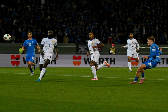 Шоу в Рейк'явіку. Суперники України: Ісландія та Франція забили по два голи