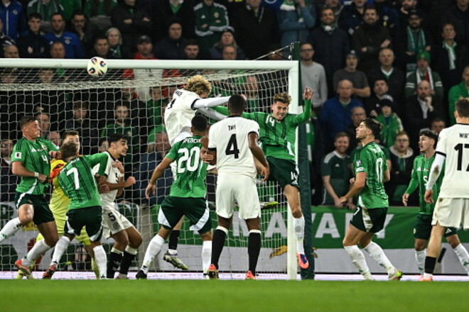 Northern Ireland - Germany - 0: 1. As Voltemade scored. Video of heads