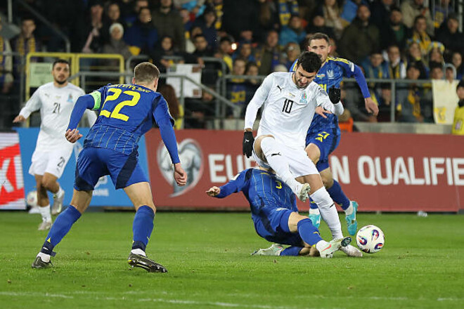 Украина в 11-м матче подряд не сумела сохранить свои ворота сухими