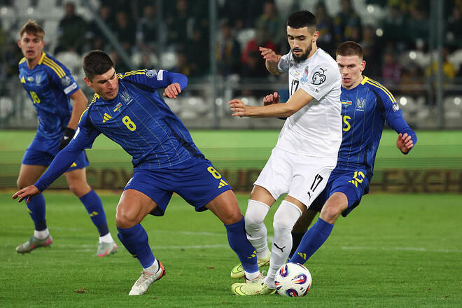 Збірна України в матчі з Азербайджаном повторила особистий антирекорд