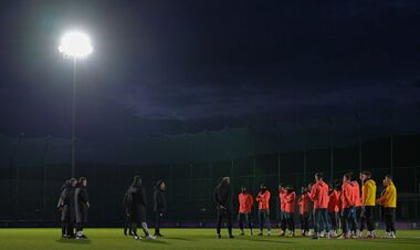 ФОТО. Вернулись игроки сборной Украины. Шахтер провел еще одну тренировку
