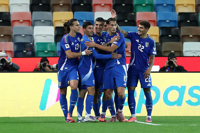 Италия разгромила Израиль и продолжает погоню за Норвегией