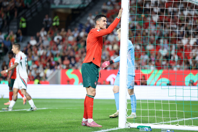 Дубль і рекорд Роналду. Португалія впустила перемогу над Угорщиною на 90+1