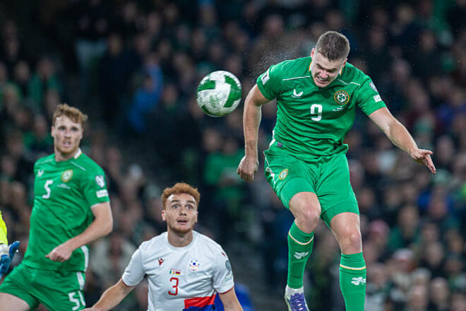 Ireland - Armenia - 1: 0. As Evan Ferguson scored. Video Heads and Review