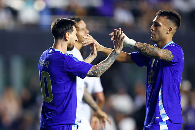 Два ассиста Месси. Аргентина отгрузила 6 мячей в ворота Пуэрто-Рико