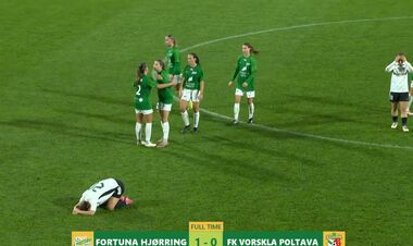 Without a color. Vorskla lost Fortuni in Denmark and completed the Eurosson