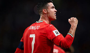 Роналду забив однакову кількість голів в кваліфікаціях до ЧС та ЧЄ