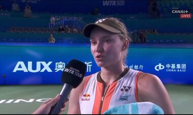 РЫБАКИНА: Матчи с Даяной всегда очень тяжелые, она играет очень агрессивно