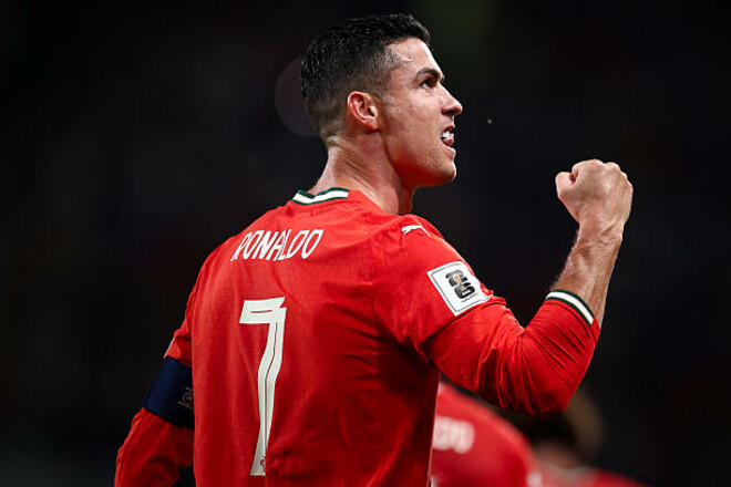 Роналду забив однакову кількість голів в кваліфікаціях до ЧС та ЧЄ