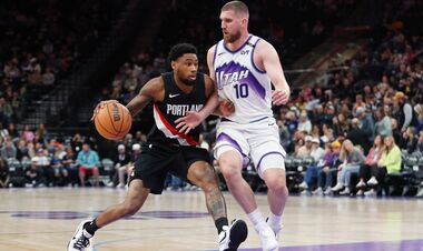 ВИДЕО. Результативная игра Михайлюка помогла Юте обыграть Портленд