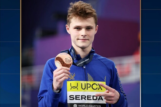 Олексій Середа претендує на приз найкращому стрибуну у воду в 2025 році