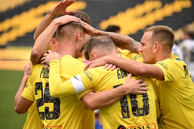 Перша ліга. Буковина з клубним рекордом вийшла на перше місце