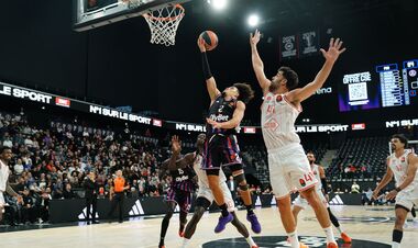 Евролига: триллер в Париже, разгромные победы Црвены Звезды и Панатинаикоса