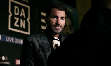 EDDIE HEARNE: Did Usyk really say that? Fuck you, I feel great