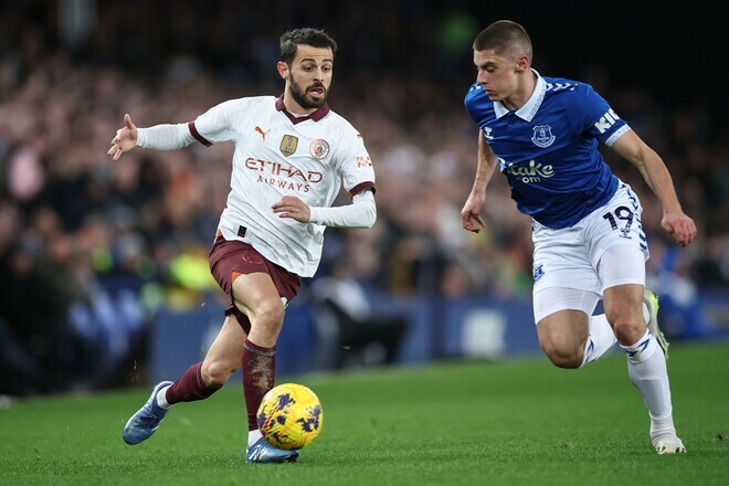 Manchester City - Everton. Watch online. LIVE broadcast