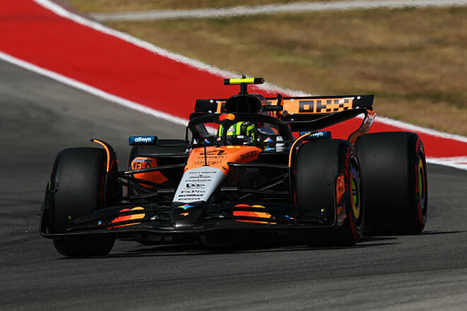 Старт Гран-при США: скорость Норриса и Халка, проблемы Леклера