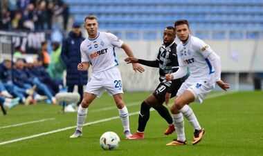 PHOTO. Fifth time in a row. Reaction of Dynamo players to a draw in the UPL