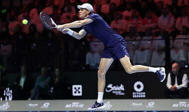 Bright tennis show in Saudi Arabia. Sinner won the final over Alcaraz
