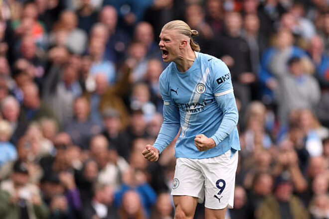 Ман Сіті з дублем Холанда наздоганяє Арсенал, 6 голів Борнмута і Пелас