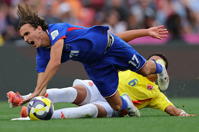 Колумбія U-20 – Франція U-20 – 1:0. Бронзовий м'яч на 2-й хв. Відео гола