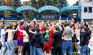 «Без гальм – без компромісів». Банер фанатів Локомотива на матчі Кубка