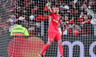 Франко Армани не хватает всего одного матча до рекорда в Кубке Либертадорес