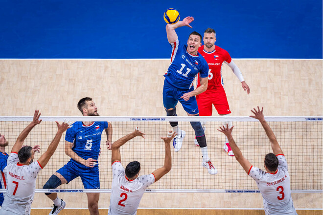 Чехія – Іран. 1/4 фіналу ЧС з волейболу. Дивитися онлайн LIVE