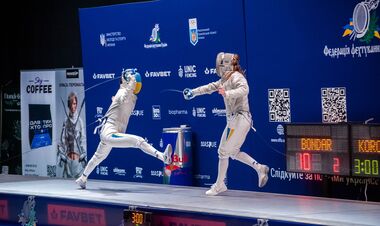 Шаблісти Комащук та Стаценко виграли Кубок України з фехтування