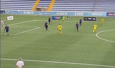 Сборная Украины по ампфутболу за день выиграла два матча Лиги наций EAFF