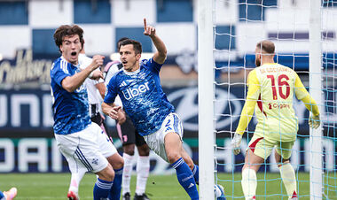 Долго не уступали. Ювентус разрушил успешную серию в чемпионате Италии