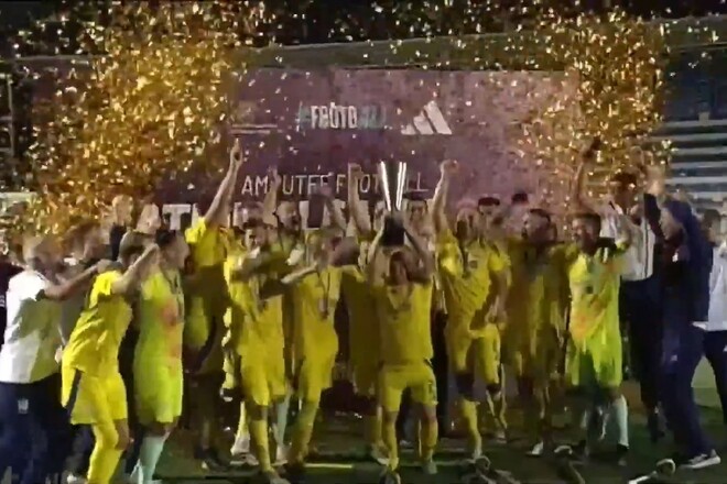 Лига наций EAFF. Сборная Украины по ампфутболу – победитель дивизиона C