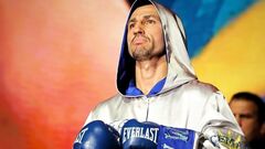 The Ukrainian boxer aimed for the title of world champion and named the opponent
