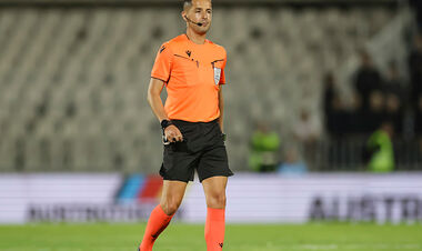 Названа судейская бригада на матч Шахтер – Легия в Лиге конференций