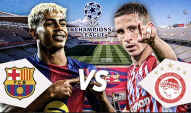 Барселона – Олимпиакос. Яремчук – в резерве. Смотреть онлайн LIVE