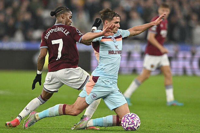 West Ham - Brentford - 0:2. Victory for Yarmolyuk. Video heads and review