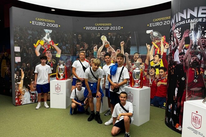 ФОТО. Юные украинские футболисты проходят тренировочный сбор в Испании