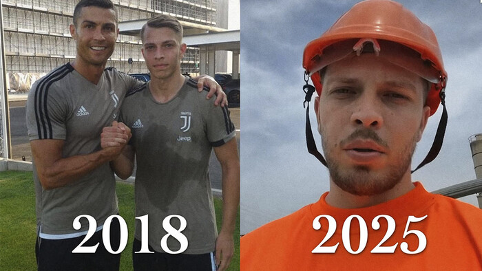 ФОТО. Він грав із Кріштіану Роналду, а зараз працює на будівництві