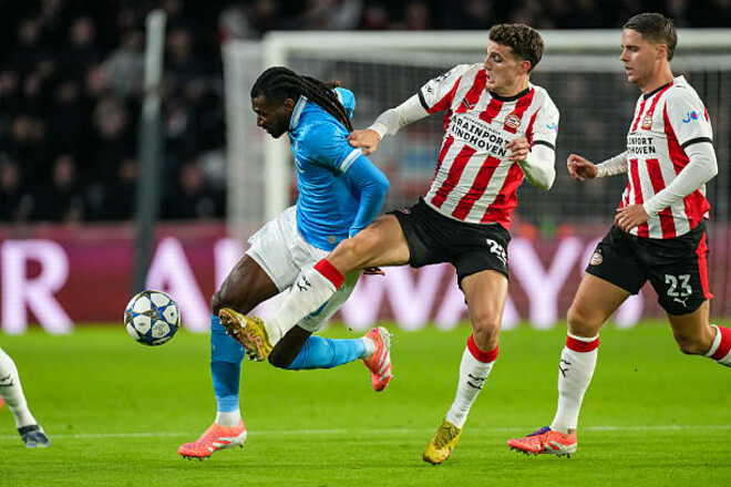 ПСВ – Наполі – 6:2. Хто оформив дубль? Відео голів та огляд матчу