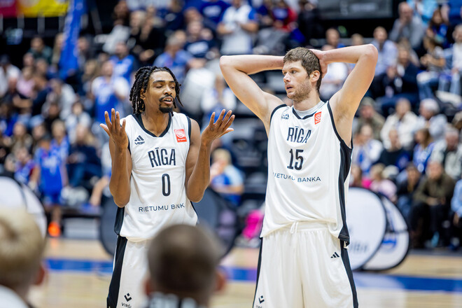 Новицкий один из лучших на площадке. ВЭФ уверенно обыграл Вентспилс