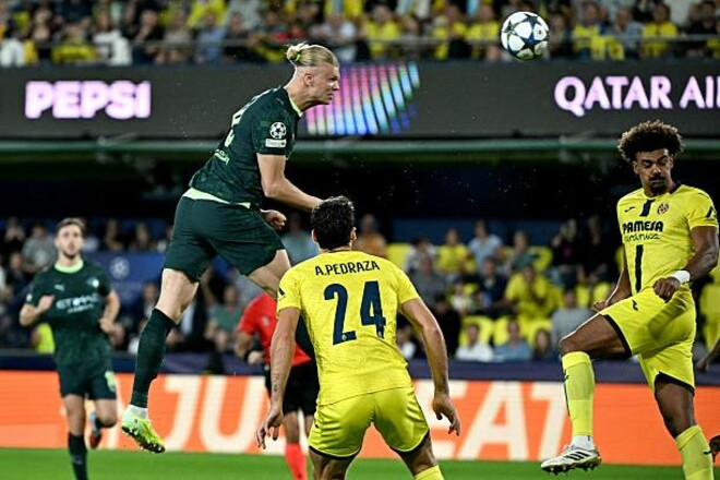 Вільярреал – Манчестер Сіті – 0:2. Як забив Холанд. Відео голів та огляд