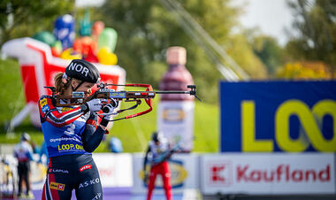 The Norwegian biathlete found a new love before the season