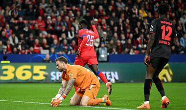 Байер потерпел четвертое крупнейшее поражение среди немецких клубов в ЛЧ