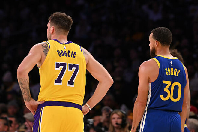 43 очка Дончича не спасли Лейкерс от поражения в поединке с Голден Стейт