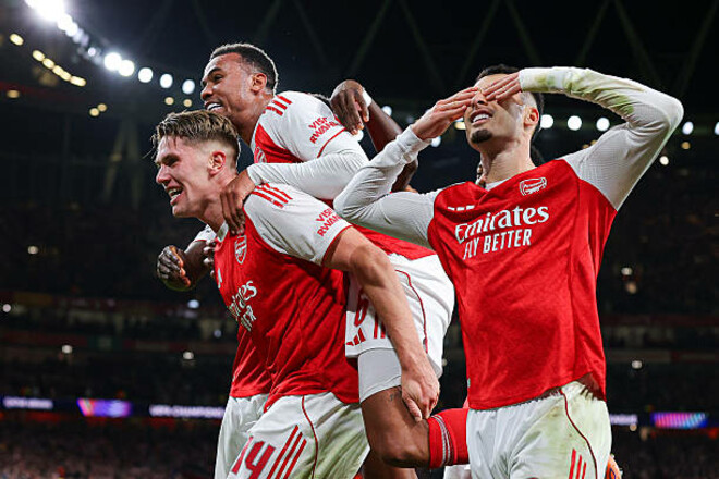 27:0. Арсенал продолжил уникальную домашнюю серию на групповых этапах ЛЧ