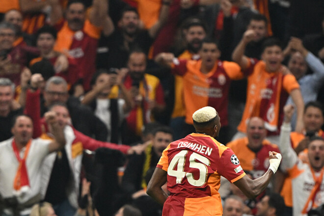 ВИДЕО. Дубль Осимхена: как Галатасарай выиграл первый тайм у Буде-Глимта