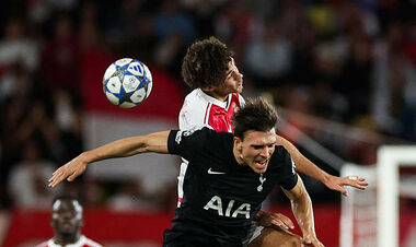 Монако и Тоттенхэм сыграли вничью в матче Лиги чемпионов
