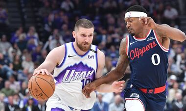 Михайлюк вышел в старте и помог Юте победить, а также другие результаты НБА